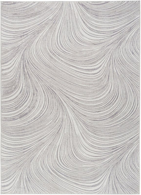  - Central Park West Cep02 Grey Rug By Dkny-183Cm X 274Cm