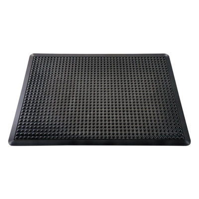 Floortex Doortex Anti-Fatigue Bubblemat60 X 90CmBlack