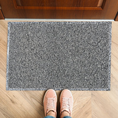 Floortex Doortex Twistermat Indoor Entrance MatBlack / White50 X 80Cm from B&Q