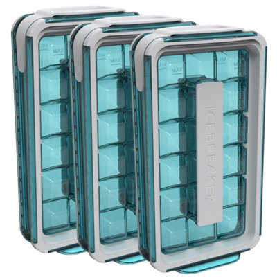 Icebreaker Pop 2.0 2024: Sanitary Silicone Ice Cube Tray For Effortless Ice Making from B&Q
