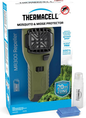 Thermacell Mr300 Mosquito & Midge Protector Olive from B&Q
