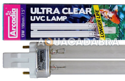 Arcadia 13W Pls Uv BulbTwin LugEnergy Efficient Lighting Solution For Aquariums And Terrariums from B&Q
