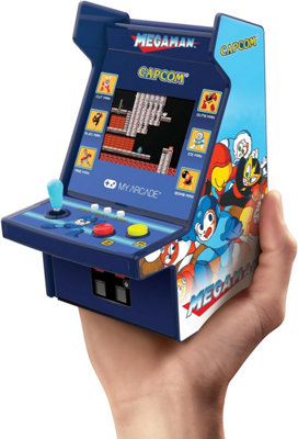 My Arcade Unisex Blue Mega Man Micro Player Pro 6.7" Portable Retro Arcade (6 Games In 1) In - Image 3