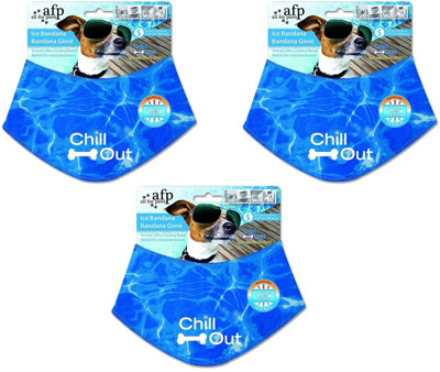 All For Paws Chill Out Ice Bandana Small from B&Q