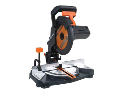Evolution 046-0002A R210Cms Multi-Purpose Compound Mitre Saw 1200W 110V Evlr210Cmsl from B&Q