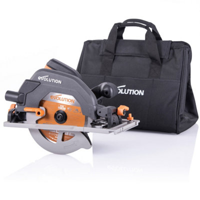 Evolution R185Ccsx+ 185mm Circular Saw With Tct Multi-Material Cutting Blade (110V) from B&Q