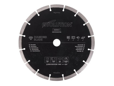 Evolution General Purpose Diamond Blade 230 X 22.2mm from B&Q