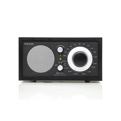 Tivoli Audio Model One Bluetooth Table Radio Am Fm Black Ash / Black Silver from B&Q