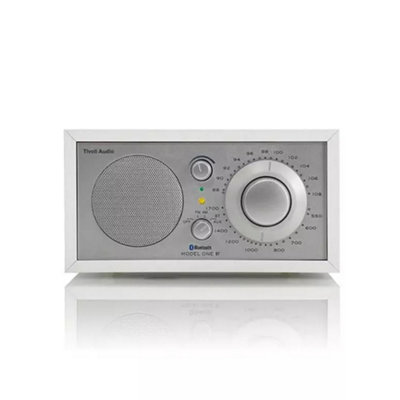 Tivoli Audio Model One Bluetooth Table Radio Am Fm White / Silver from B&Q