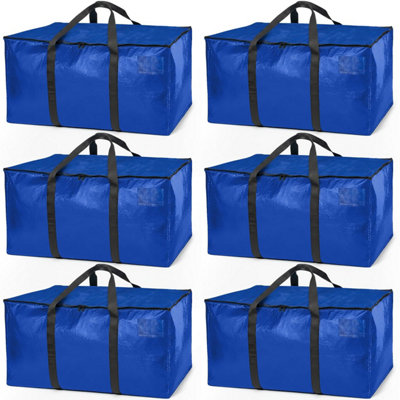 Heavy Duty Moving Boxes Or Storage BagsBins With LidsLarge Backpack Straps & HandlesSupplies For College Dorm Or from B&Q