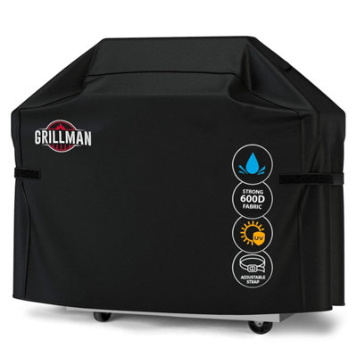 Grillman Grill Barbecue CoversHeavy Duty Gas Bbq Cover For WeberBrinkmannChar BroilOutback And More. Rip-ProofUv from B&Q