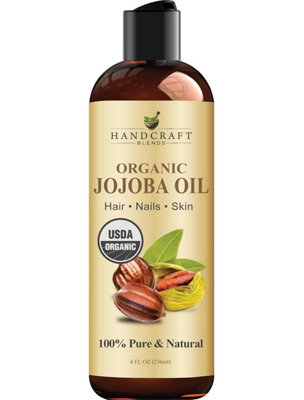 Handcraft Blends Usda Organic Jojoba OilCold-Pressed 236 Ml100% Pure And NaturalGrade Carrier For Skin HairBody from B&Q