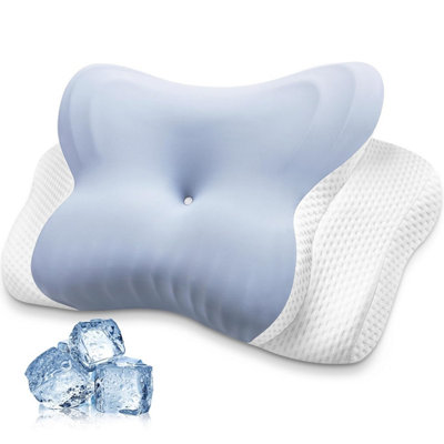 Misscozy Ergonomic Pillow For Side Sleeper-Cervical Neck Pain ReliefAnti Snore Sleep Apnea,neck Support / Back / Stomach from B&Q