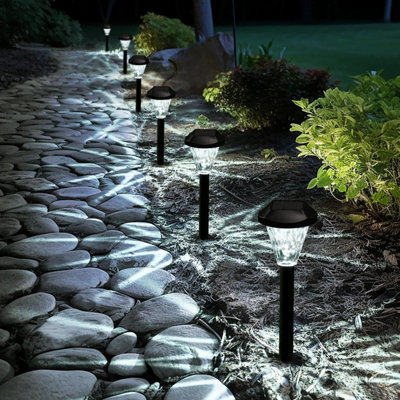  - Gigalumi 10 Pack Solar Lights Outdoor Waterproof,new Upgraded For Outside,solar Garden Lights,solar Patio,lawn,yard And Landscape