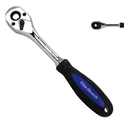 B&Q -  Low Profile 3/8" Ratchet Comfort Grip 72-Tooth 5 Degrees Swing Arc