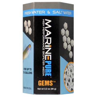 Aquacadabra Reef Culture Marine Pure Gems Bio Media 90G For Aquarium FiltersAmmonia & Nitrite Removal from B&Q
