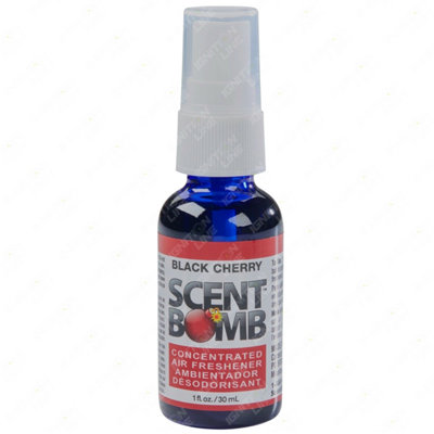 Scent Bomb Air Freshener Concentrated Spray Car Fragrance Black Cherry 30Ml from B&Q