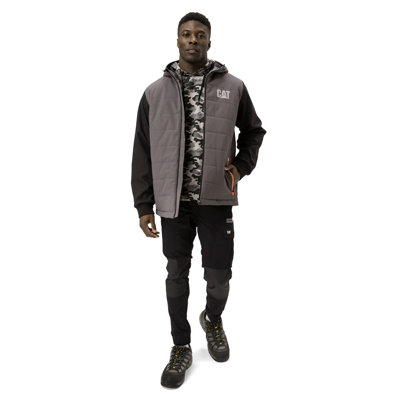 Caterpillar Mens Tech Hybrid Jacket Large from B&Q