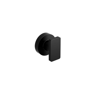 B&Q -  Paradox Robe Hook Black