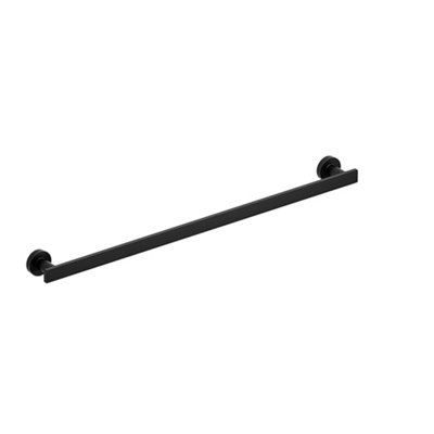 B&Q -  Paradox 60 Cm (24") Towel Bar Black
