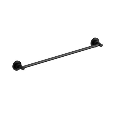 B&Q -  Gs 60 Cm (24") Towel Bar Black