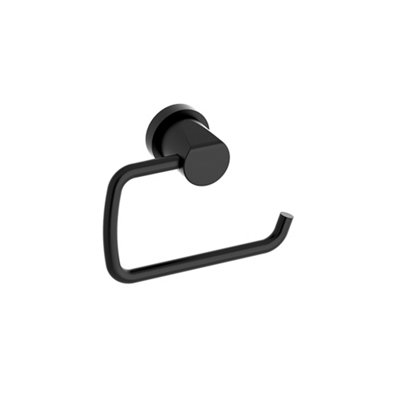 B&Q -  Parabola Toilet Paper Holder Black