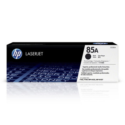 Hp Ce285A 85A Original Laserjet Toner CartridgeBlackSingle Pack