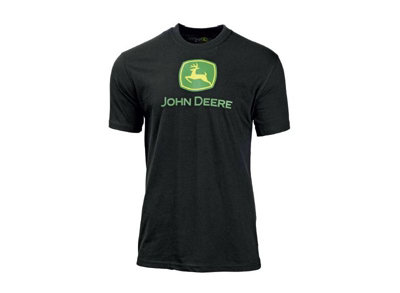 John Deere Classic Logo T-Shirt Black Xxl from B&Q