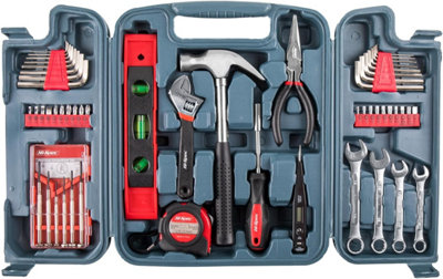 Hi-Spec Tools Hi-Spec 53Pc Mechanics Hand Tool Kit Set Basic Diy Toolbox For Home from B&Q