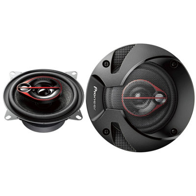 Pioneer Ts R1051S 4" 210W 3 Way Coaxial Car Speakers 30W Rms 4 Ohm 88Db from B&Q
