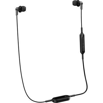 Panasonic Rp-Hje120B Wireless Earphones With Microphone - Black