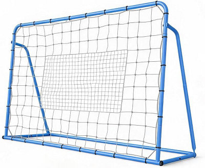 B&Q Garvee 6X4Ft Soccer Baseball Rebounder Steel Frame Adjustable Training Net For Adults Teens