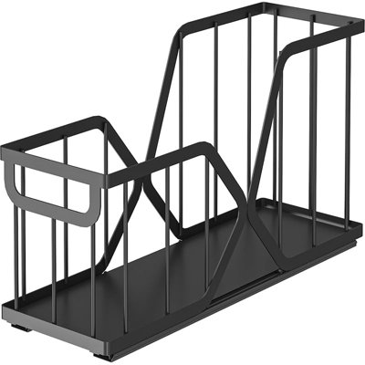  - Expandable Space-Saving Pull-Out Carbon Steel Kitchen Organizer Rack Carbon Steel Sliding Shelf
