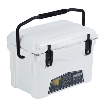 B&Q Heavy Duty Portable Ice Chest Cooler 20 Quart Hard Sided 5Day Ice Retention Portable Outdoor Refrigerator