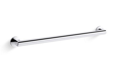 Mira Kohler K-78387-Cp Components 24" Grab Rail Bar Bathroom Toilet Polished Chrome from B&Q