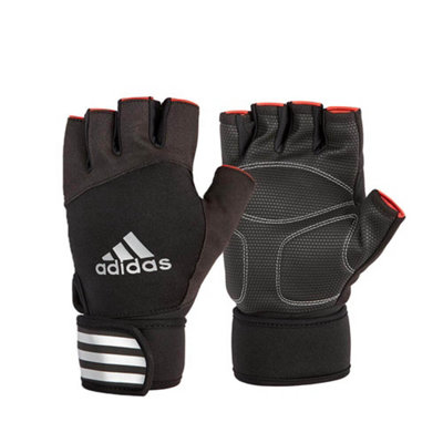Adidas Half Finger Weightlifting Gloves For Enhanced Grip And Comfort from B&Q