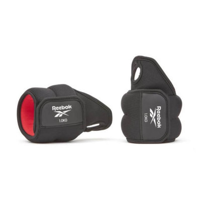 Reebok 1Kg Wrist Weights For Enhanced Workout Performance And Comfort from B&Q