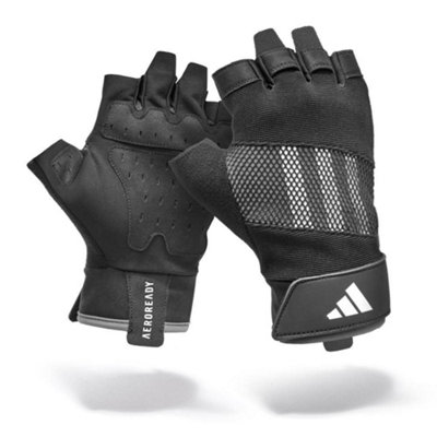 Adidas Grey Performance Training Gloves - Xl - Image 9