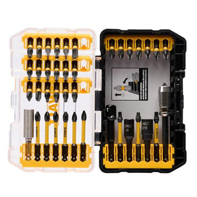 Dewalt Impact Ready Flextorq Screwdriver Bit Set40 Pieces (Dwa 2 T 40 Ir)22.2 X 4 X Cm from B&Q