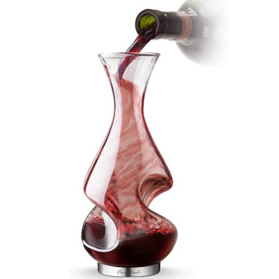 Original Products Final Touch Conundrum Wine Decanter 375Ml Clear from B&Q