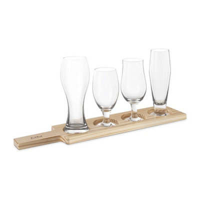 Original Products Final Touch Wooden 6 Piece Drink Tasting Set from B&Q