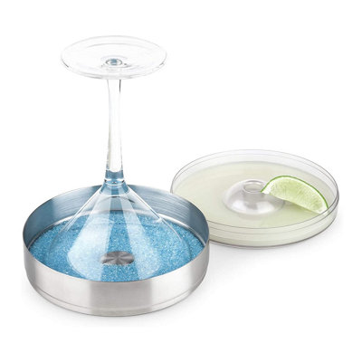 CKB LTD Final Touch Cocktail Rimmer 1 Tier Single Set from B&Q