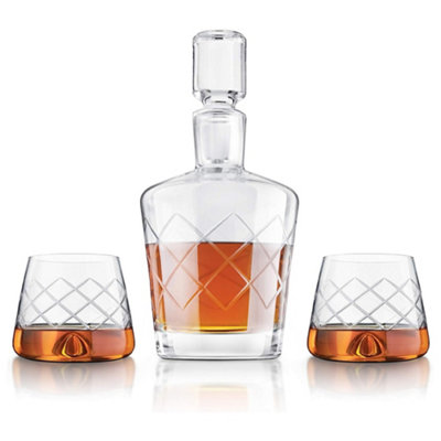Original Products Final Touch Durashield Whisky Decanter Set from B&Q