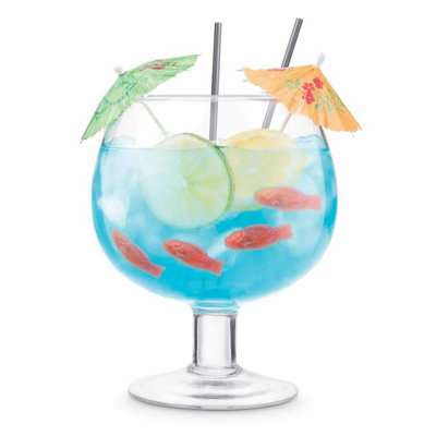 CKB LTD Final Touch Fishbowl Cocktail Balloon Glass X Large 1.3L / 44 Floz from B&Q