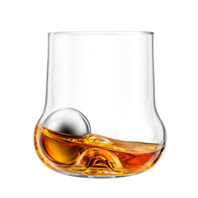 B&Q -  Final Touch Rock Roller Glass 3 Piece Set