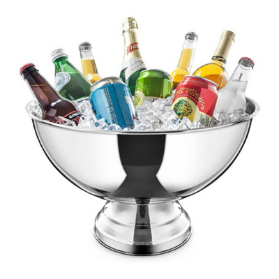 Original Products Final Touch Stainless Steel Beverage Bin 12000Ml Silver from B&Q