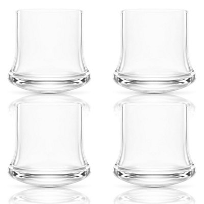 Original Products Final Touch Set Of 4 Revolve Spinning Shot Glasses 60Ml from B&Q