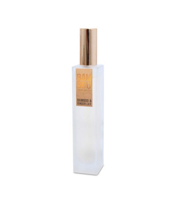 Heart and Home Bamboo Room Spray Air FreshenerBamboo & Ginger Lily90Ml Home Fragrance Natural Essential Oils