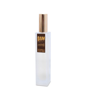 Heart and Home Bamboo Room Spray Air FreshenerPatchouli & Guaiac Wood90Ml Home Fragrance Natural Essential Oils