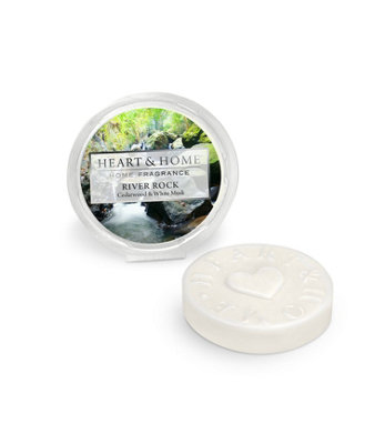 Heart And Home River Rock Soy Wax MeltUp To 12 Hours BurnFor Use With Wax Warmer from B&Q